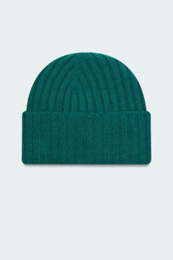 NE RIB SHORT CUF - bonnet | Vert