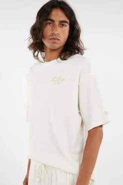 NE WAFFLE OS TEE NEWERA - T-shirt | Beige