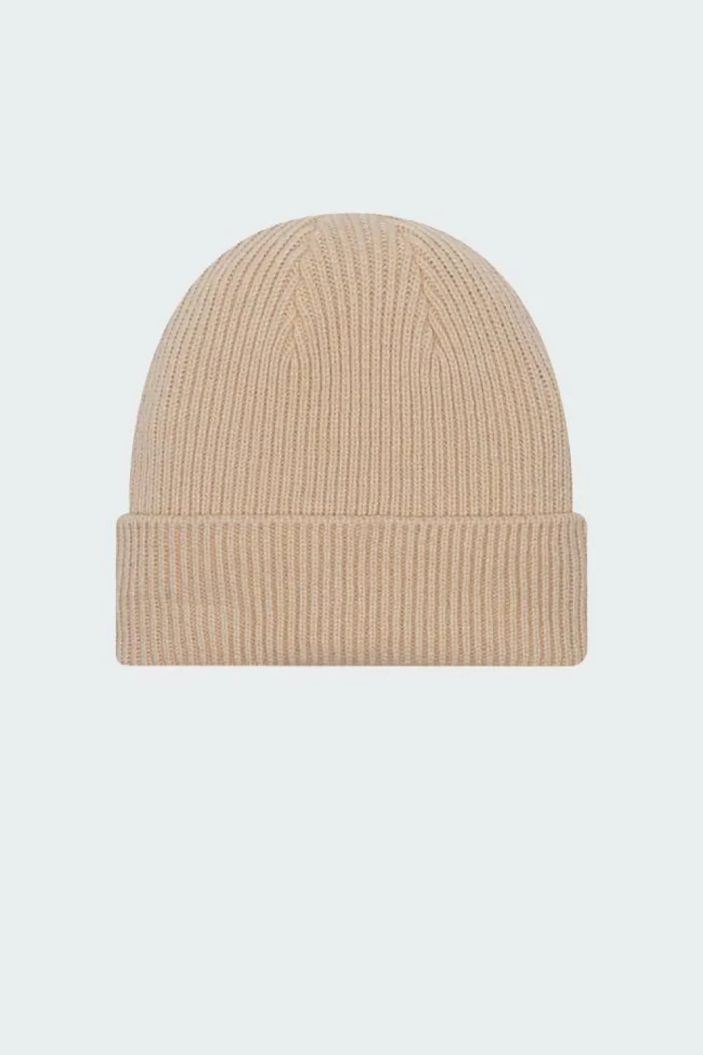 NE WOOL CUFF KNI - Bonnet | Beige