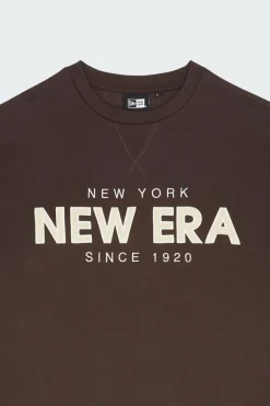 NE WORDMARK CREW - Sweatshirt | Marron