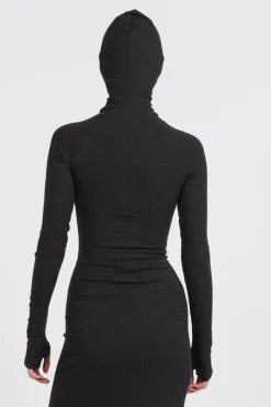 nefeli trapped dress - Robe | Noir