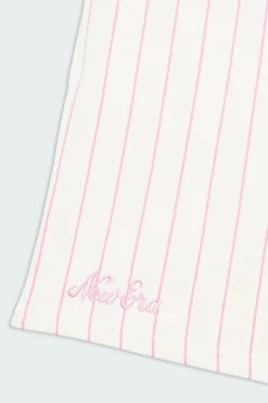 NEW ERA PINSTRIP - Short | Blanc