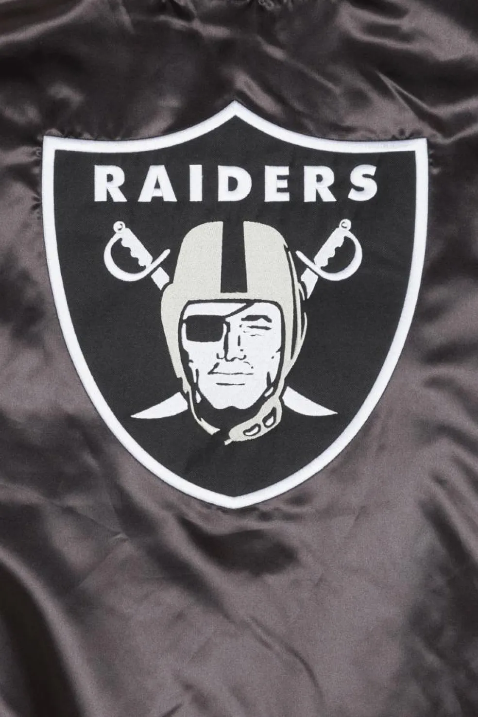NFL SATIN BOMBER - Veste | Noir