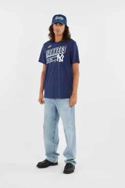 Nike Cooperstown MLB Retro Cotton Tee - T-shirt | Bleu