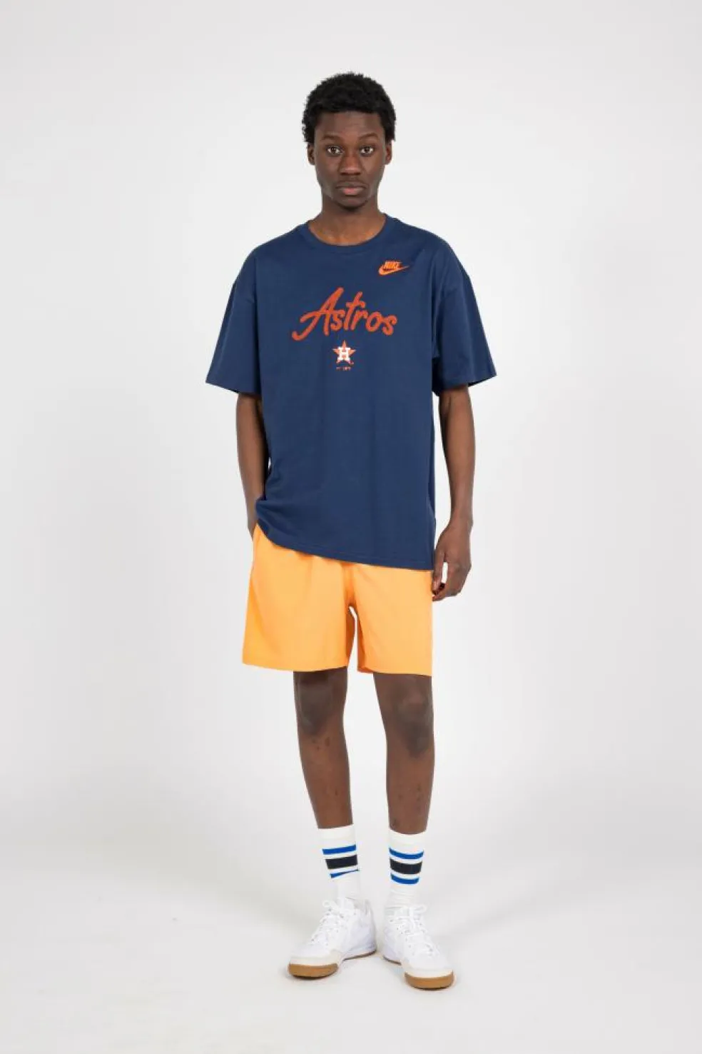 NIKE LOOSE FIT HOUSTON ASTROS - T-shirt | Bleu