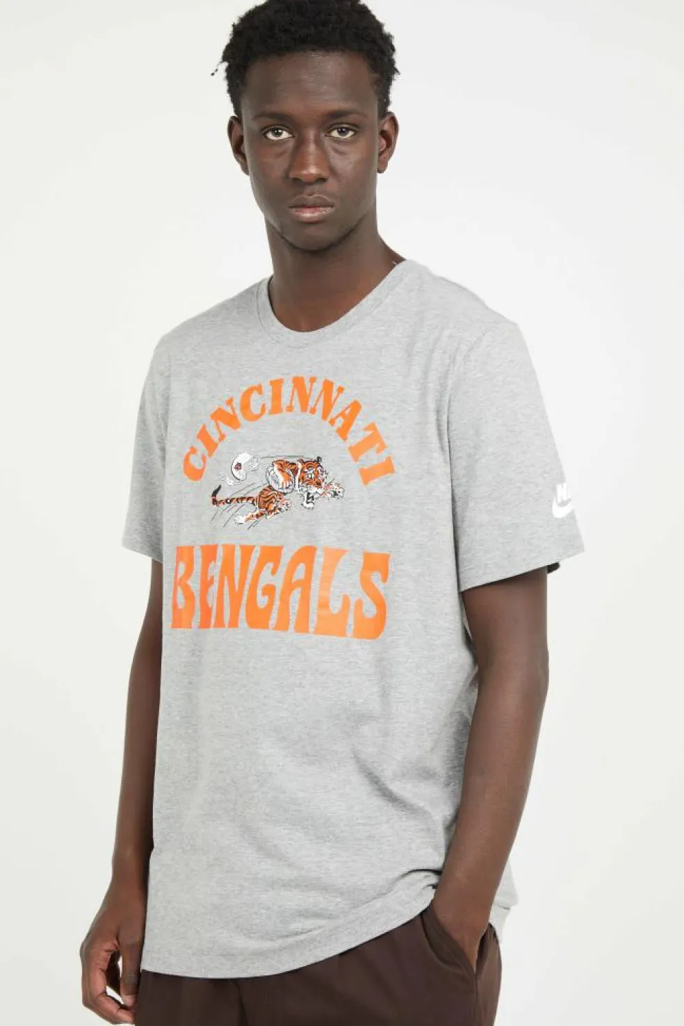 NIKE SS E - T-shirt | Gris