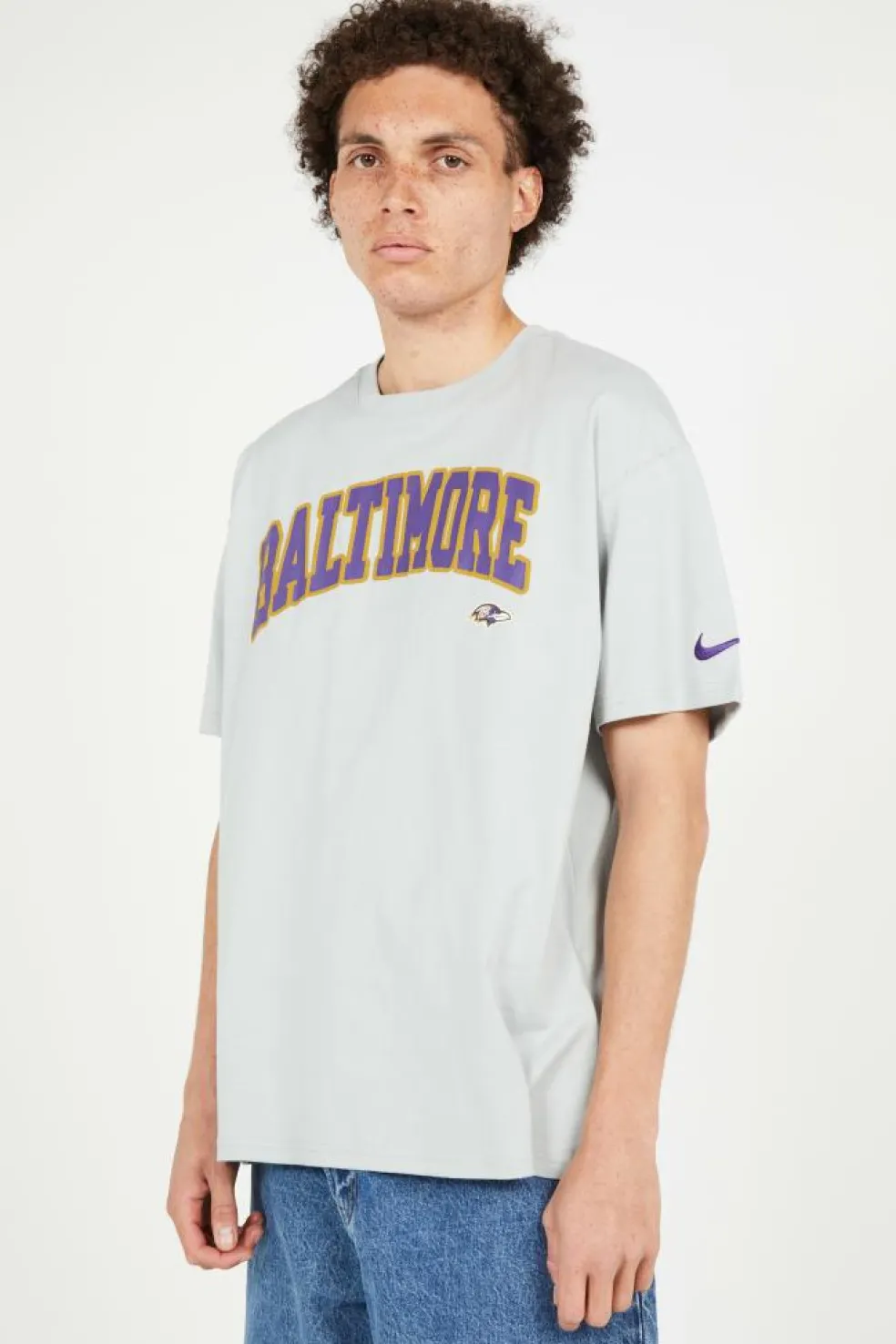 NIKE SS LO - T-shirt | Gris