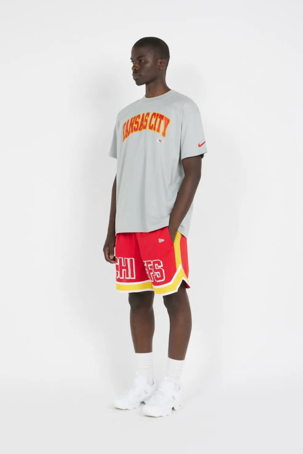 NIKE SS LO - T-shirt | Gris