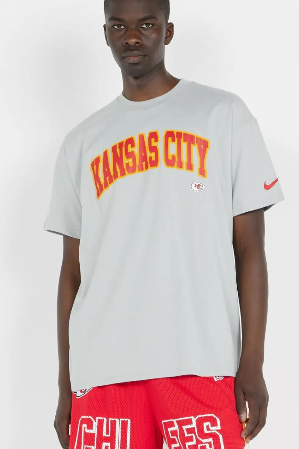 NIKE SS LO - T-shirt | Gris