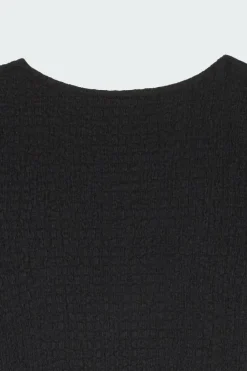 NMALORA L/S BELL SHORT DRESS LAB - Robe | Noir