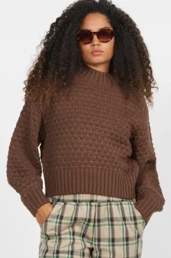 NMBILLY L/S O-NECK KNIT BLCK FRI FWD - Pull | Noir