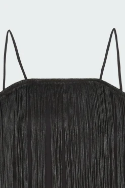 NMDALLAS SINGLET FRINGE - Top | Noir