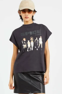 NMHAILEY SPICE GIRLS S/S TOP LICENSE FWD - T-shirt | Noir