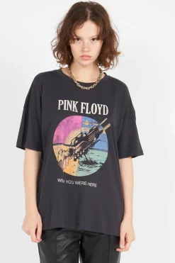 NMIDA PINK FLOYD S/S TOP FWD - T-shirt | Noir