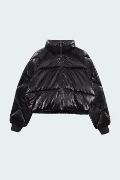 NMKIT L/S SHINY PUFFER - doudoune | Noir