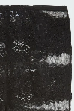 NMMARCIE HW FLARED PANTS WVN - Pantalon | Noir