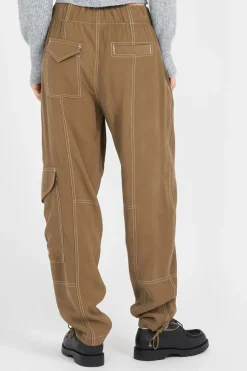 NMMILLE COLORED CARGO PANT LAB - Pantalon | Marron