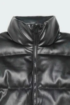 NMNANNA PU VEST - Doudoune | Noir