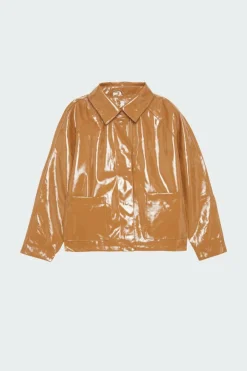 NMSKY L/S SHORT VINYL COAT NOOS - Veste | Marron