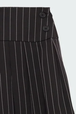 NMWEDNESDAY NW PLEATED SKIRT WVN LAB - Jupe | Noir