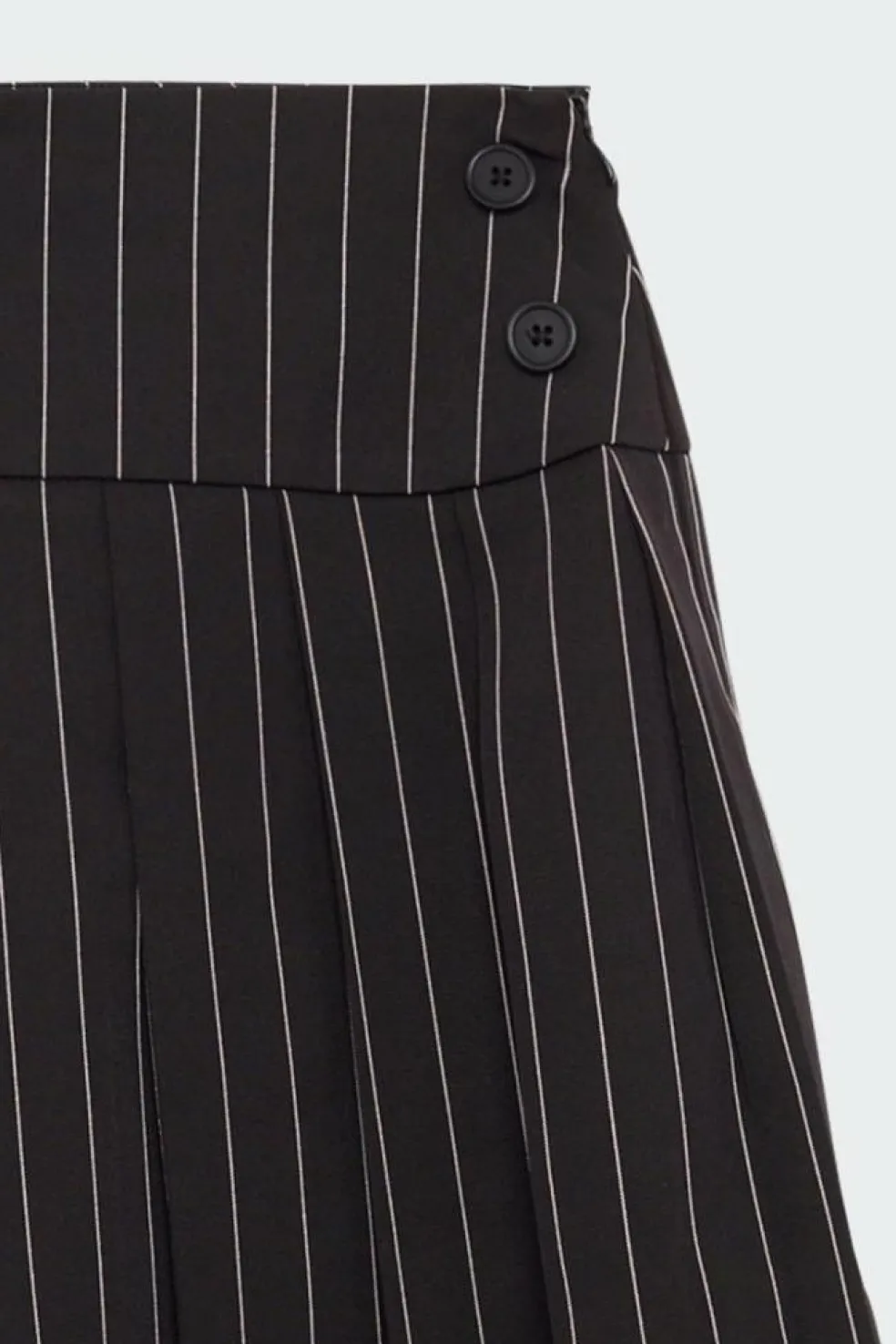 NMWEDNESDAY NW PLEATED SKIRT WVN LAB - Jupe | Noir