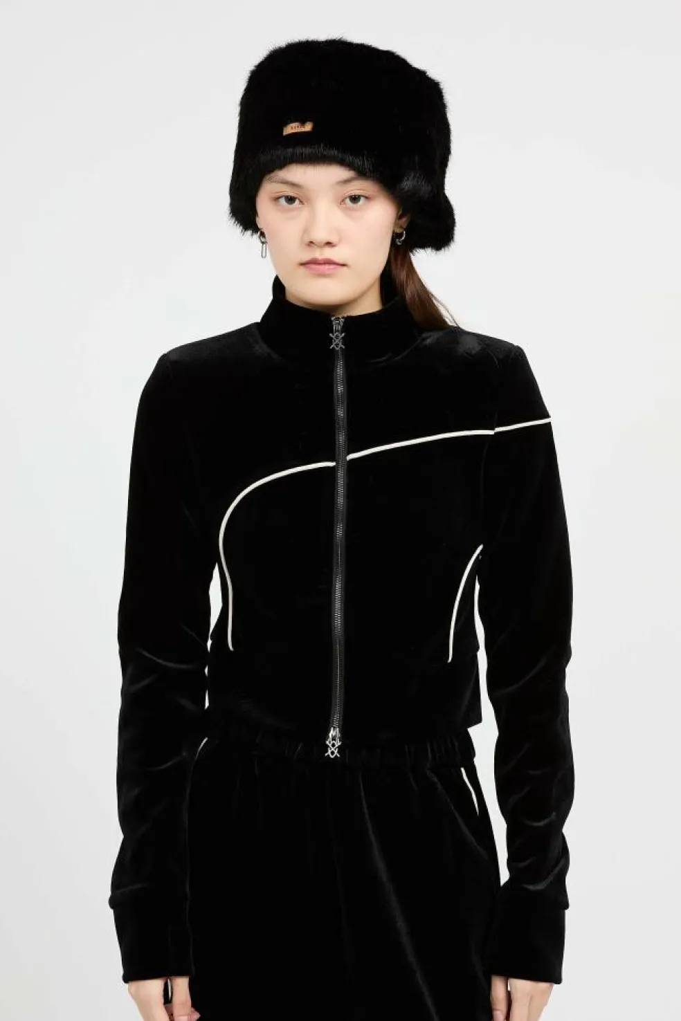 noam track jacket - Veste | Noir