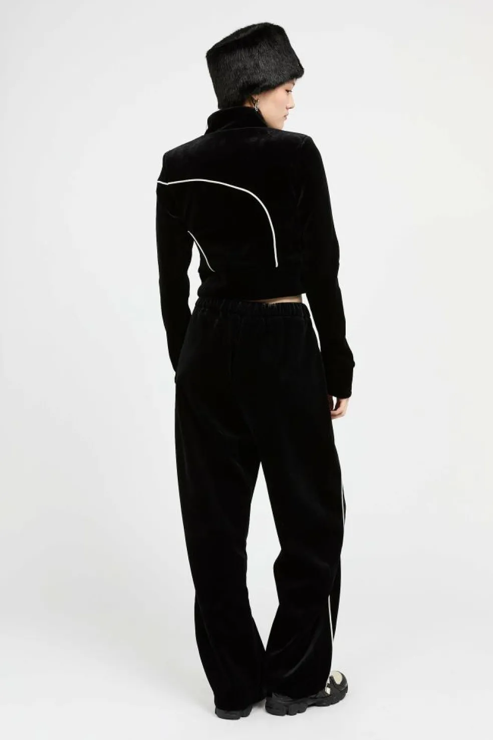 noam track jacket - Veste | Noir