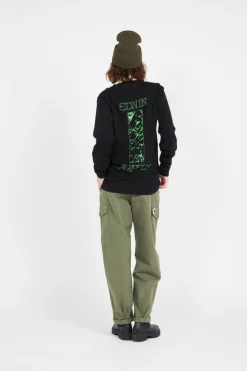 Nocturnal Wandering TS LS - T-shirt | Noir