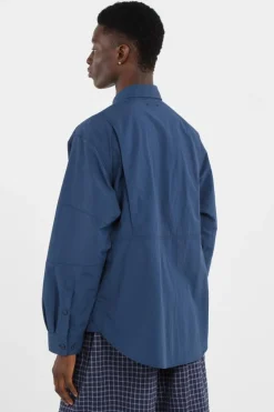 NYLON BRENTWOOD SHIRT - cHEMISE | Bleu