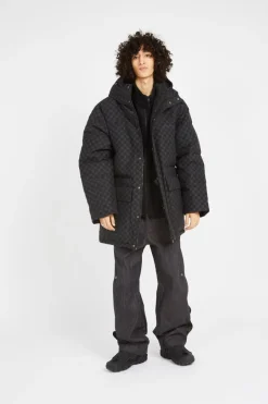 oba cotton monogram puffer - Doudoune | Noir