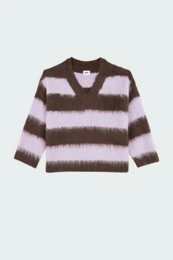 OBEY AMARA - Pull | Marron