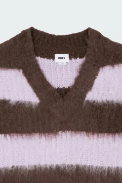 OBEY AMARA - Pull | Marron