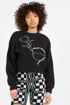 OBEY AUBREY CREW - Sweatshirt | Noir