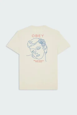 OBEY BELLA MAXIMUS - T-shirt | Beige