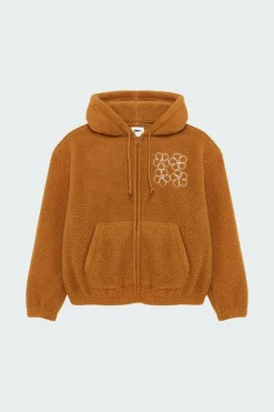 OBEY CHANCE - Hoodie | Marron
