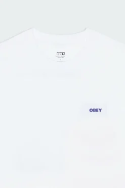 OBEY DISINFORMATION RESISTANCE - T-shirt | Blanc