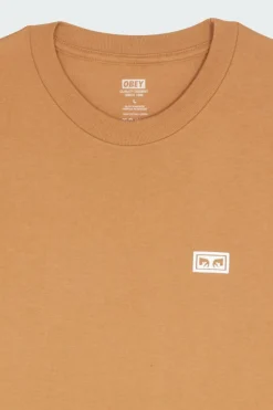 OBEY EYES 3 BRS - T-shirt | Marron