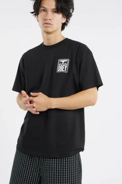 OBEY EYES ICON - T-shirt | Noir