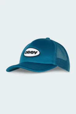 OBEY FILE TRUCKER - Casquette | Bleu