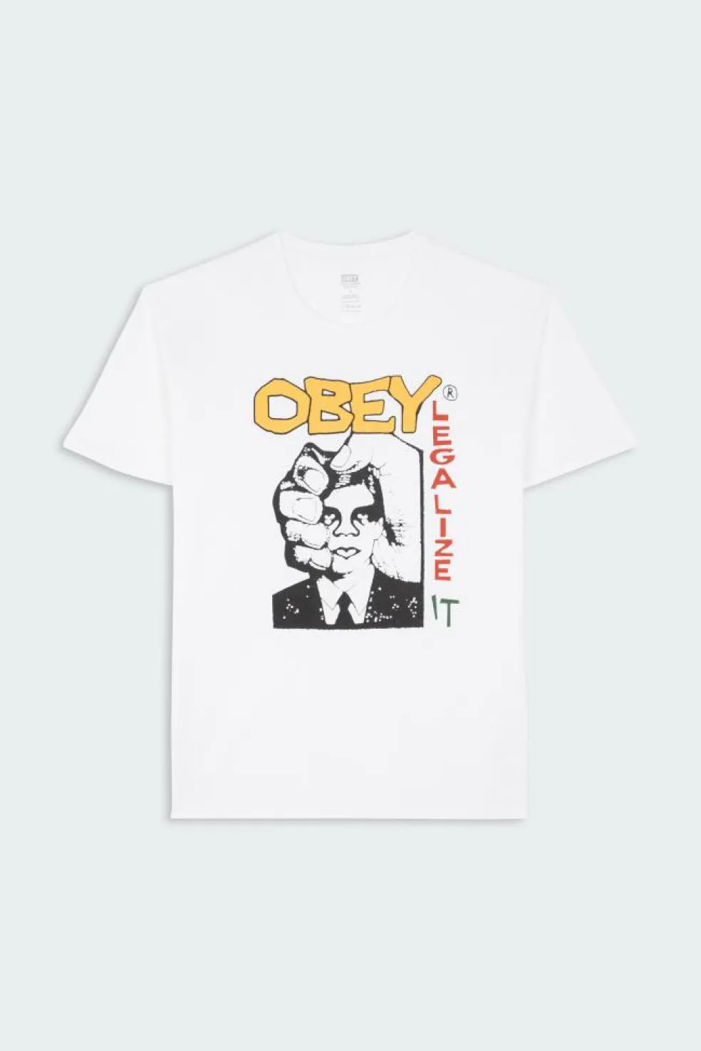 OBEY LEGALIZE IT - T-shirt | Blanc