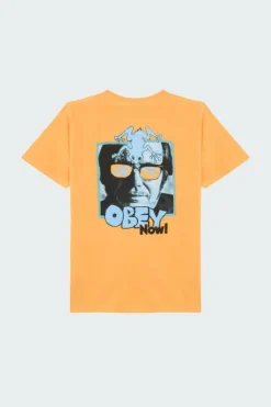 OBEY NOW! - T-shirt | Orange