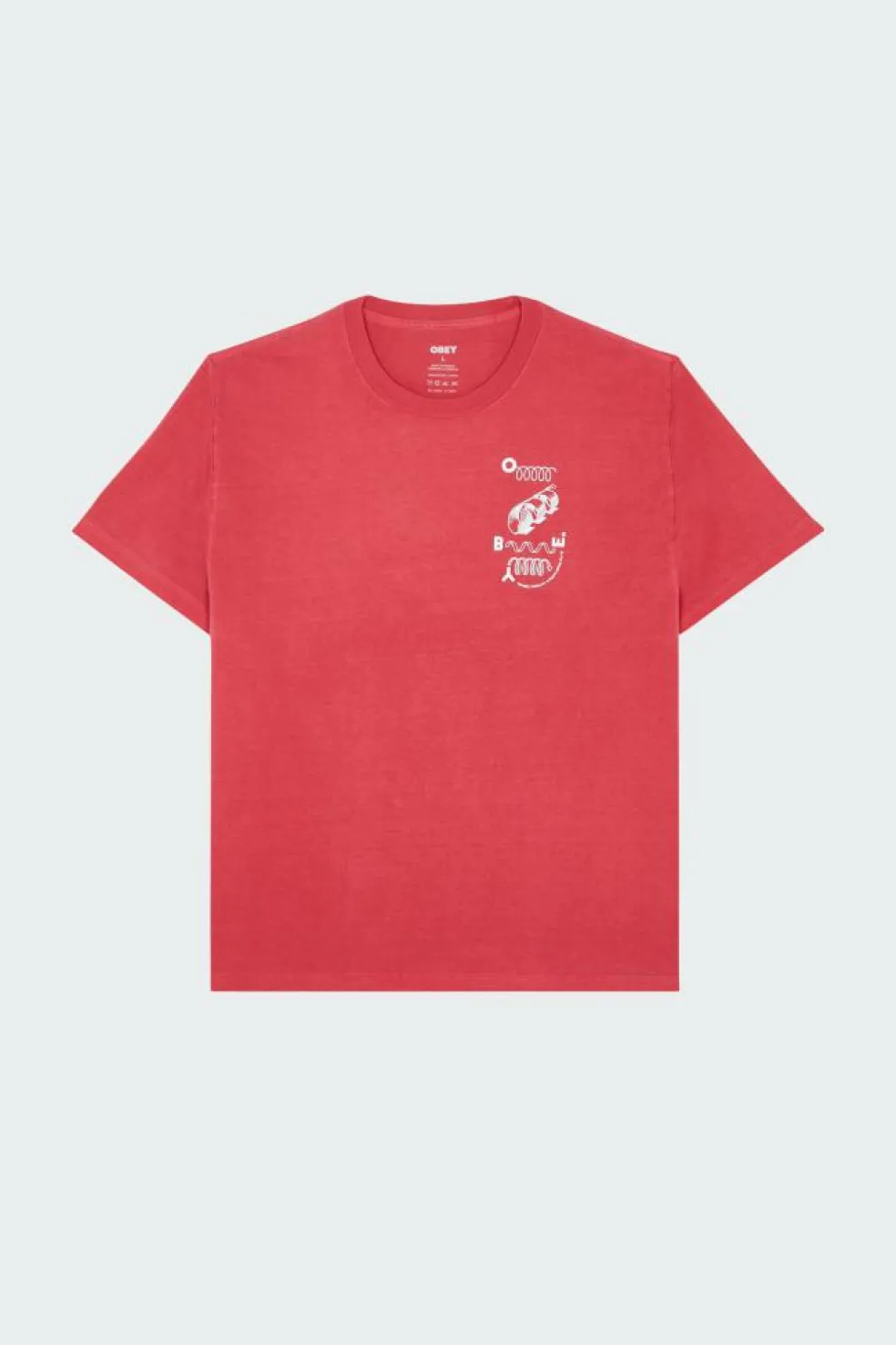 OBEY OUTSIDE LOOKING IN - T-shirt | Rouge