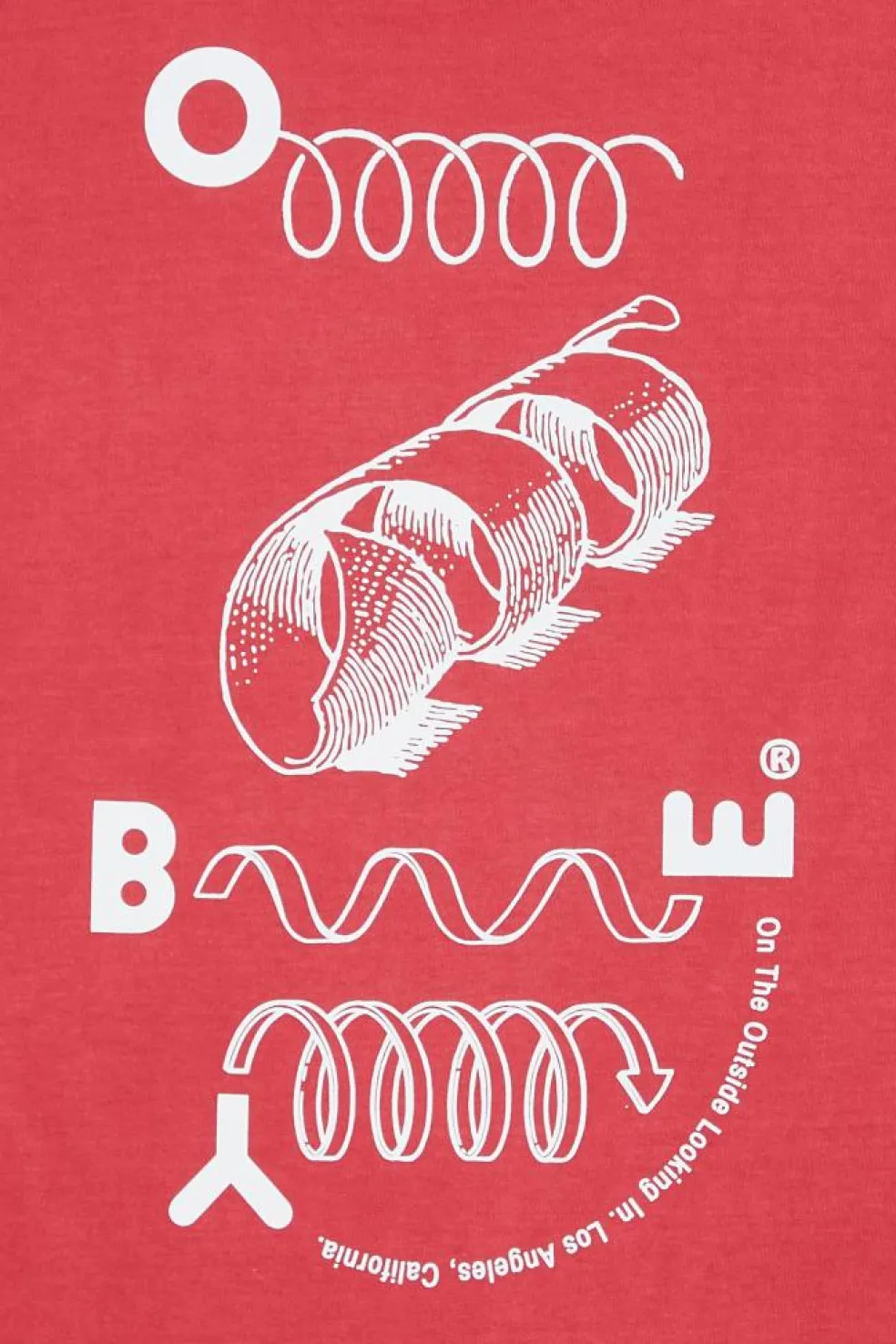 OBEY OUTSIDE LOOKING IN - T-shirt | Rouge