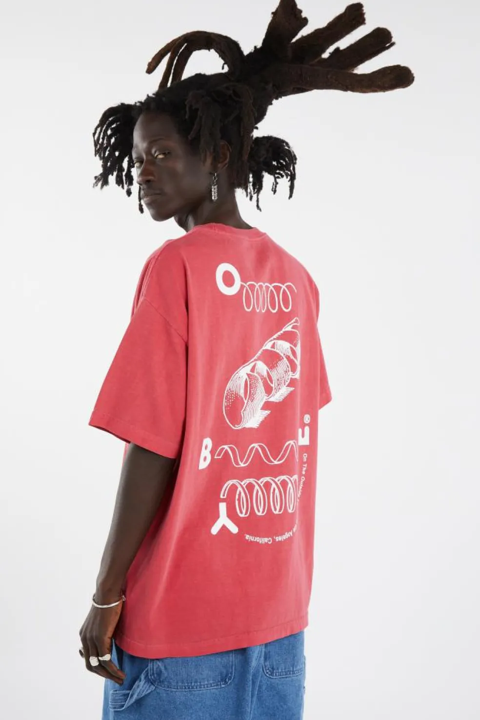 OBEY OUTSIDE LOOKING IN - T-shirt | Rouge