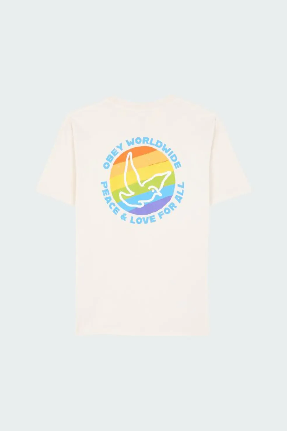OBEY PEACE & LOVE - T-shirt | Beige