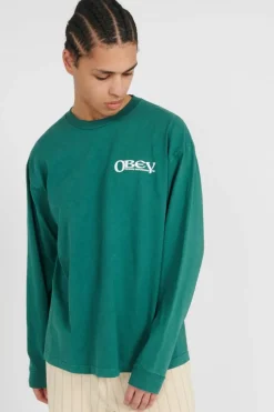 OBEY SENSORY EXP - T-shirt | Vert
