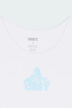 OBEY SHELL ANGEL - Débardeur | Blanc