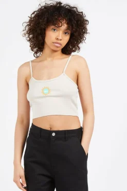 OBEY SPIRAL - Débardeur | Beige