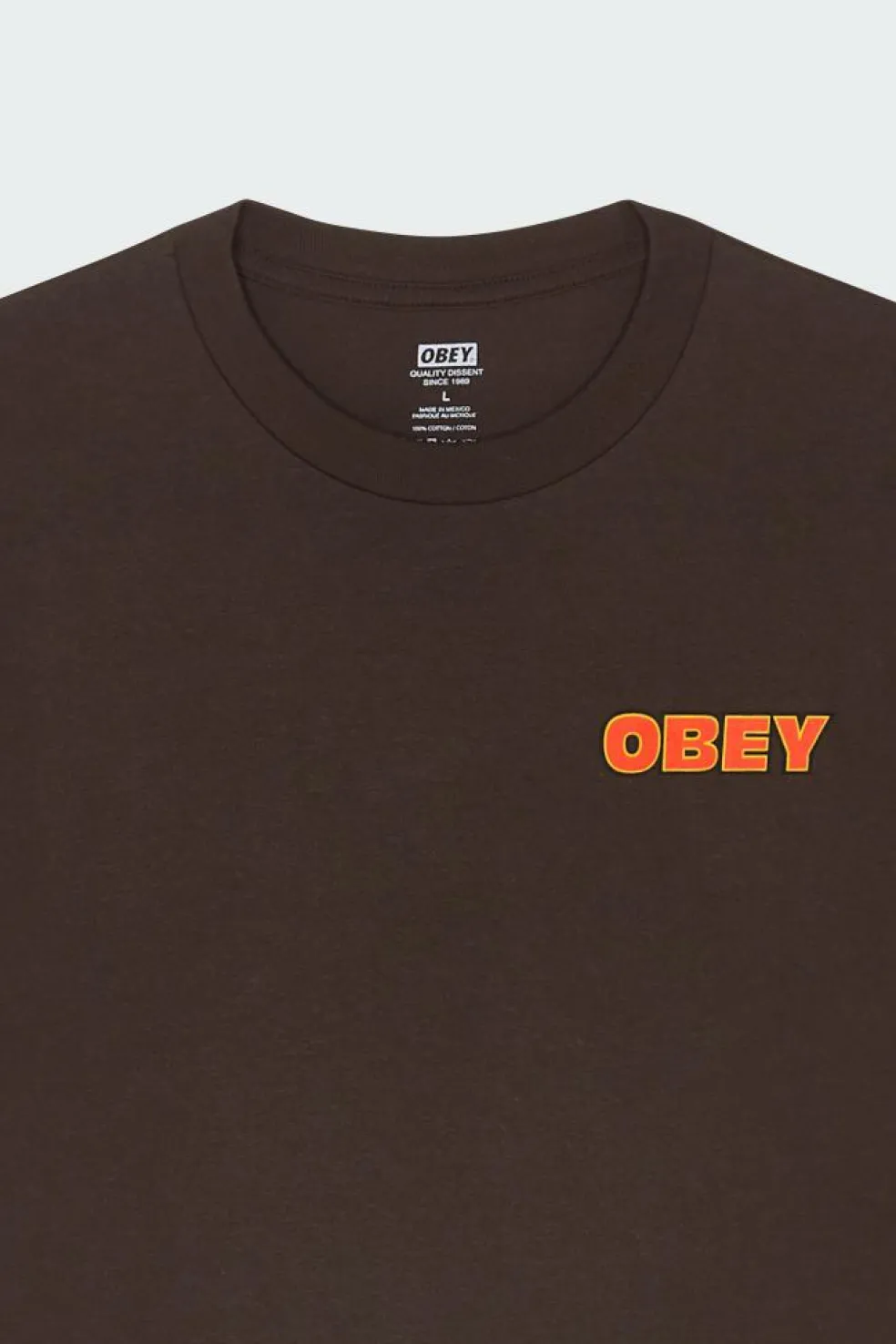 OBEY STAR - T-shirt | Marron