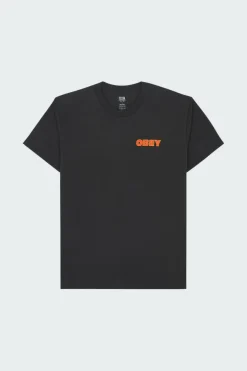 OBEY STAR - T-shirt | Noir